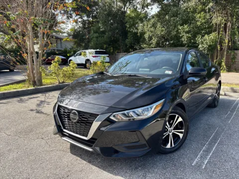 Silver 2023 Nissan Sentra SV for sale in Seffner, FL