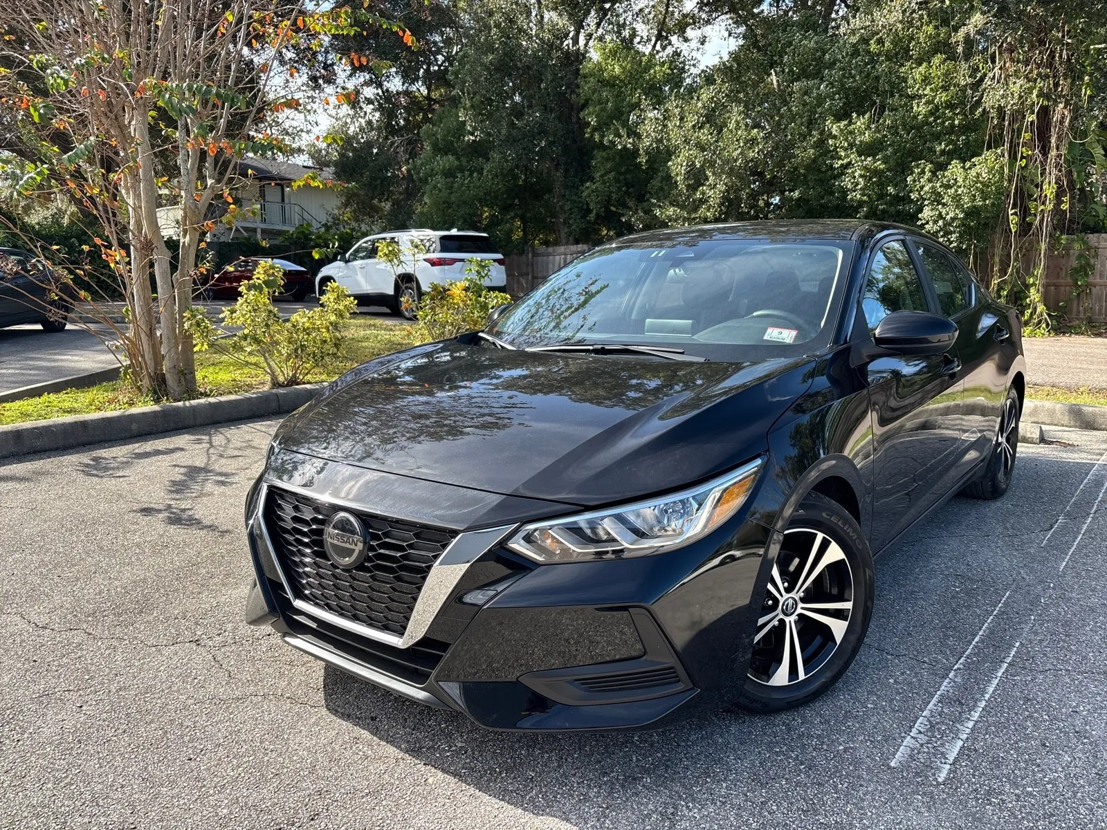 Silver 2023 Nissan Sentra SV for sale in Seffner, FL