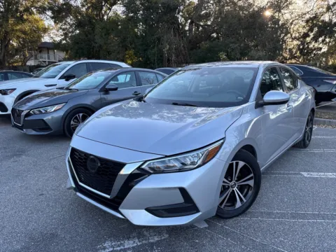 Silver 2023 Nissan Sentra SV for sale in Seffner, FL