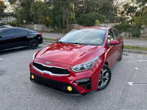 Red 2020 Kia Forte LXS for sale in Seffner, FL