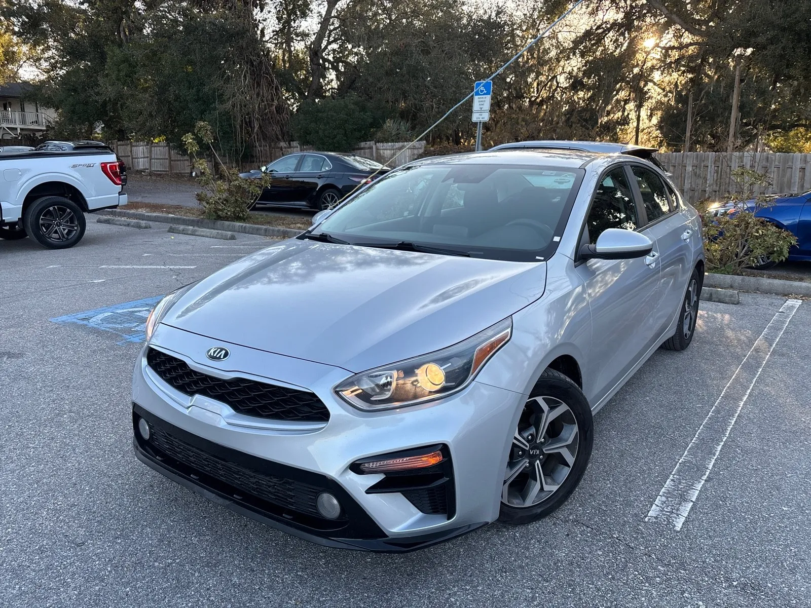 Gray 2020 Kia Forte LXS for sale in Seffner, FL