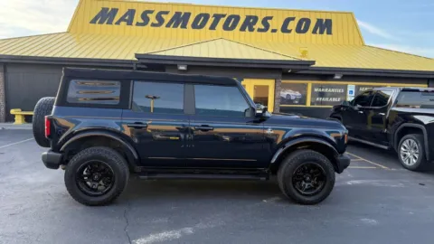 Blue 2021 Ford Bronco Outer Banks Sport Utility 4D for sale in Boise, ID