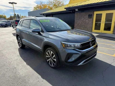 Photos of 2024 Volkswagen Taos SE Sport Utility 4D for sale in Boise, ID at MASS Motors Fairview Used Car Dealership