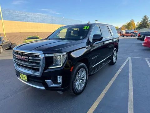 More photos of 2021 GMC Yukon SLT Sport Utility 4D at MASS Motors Fairview Used Car Dealership, ID