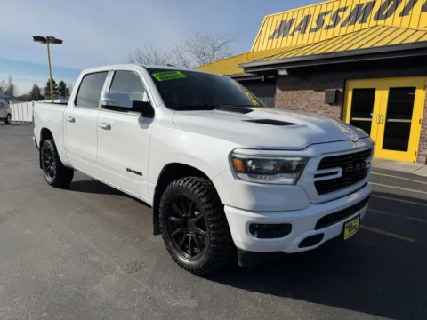 Photos of 2020 Ram 1500 Crew Cab Rebel Pickup 4D 5 1/2 ft for sale in Boise, ID at MASS Motors Fairview Used Car Dealership