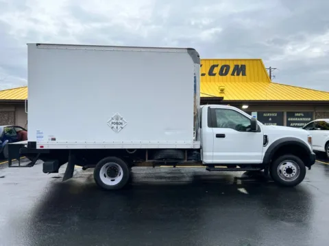 White 2019 Ford F450 Super Duty Regular Cab & Chassis XL Cab & Chassis 2D for sale in Boise, ID