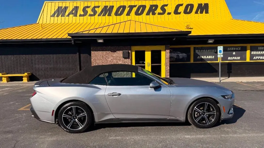 Silver 2024 Ford Mustang EcoBoost Premium Convertible 2D for sale in Boise, ID