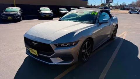 Another view of 2024 Ford Mustang EcoBoost Premium Convertible 2D for sale in Boise, ID at MASS Motors Fairview Used Car Dealership