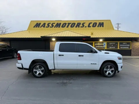 White 2025 Ram 1500 Crew Cab Tradesman Pickup 4D 5 1/2 ft for sale in Boise, ID