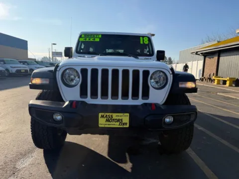 Another view of 2018 Jeep Wrangler Unlimited All New Rubicon Sport Utility 4D for sale in Boise, ID at MASS Motors Fairview Used Car Dealership