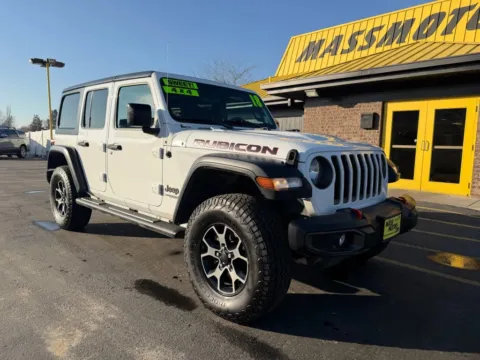 Photos of 2018 Jeep Wrangler Unlimited All New Rubicon Sport Utility 4D for sale in Boise, ID at MASS Motors Fairview Used Car Dealership