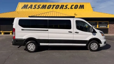 White 2024 Ford Transit 350 Passenger Van XLT w/Low Roof Van 3D for sale in Boise, ID