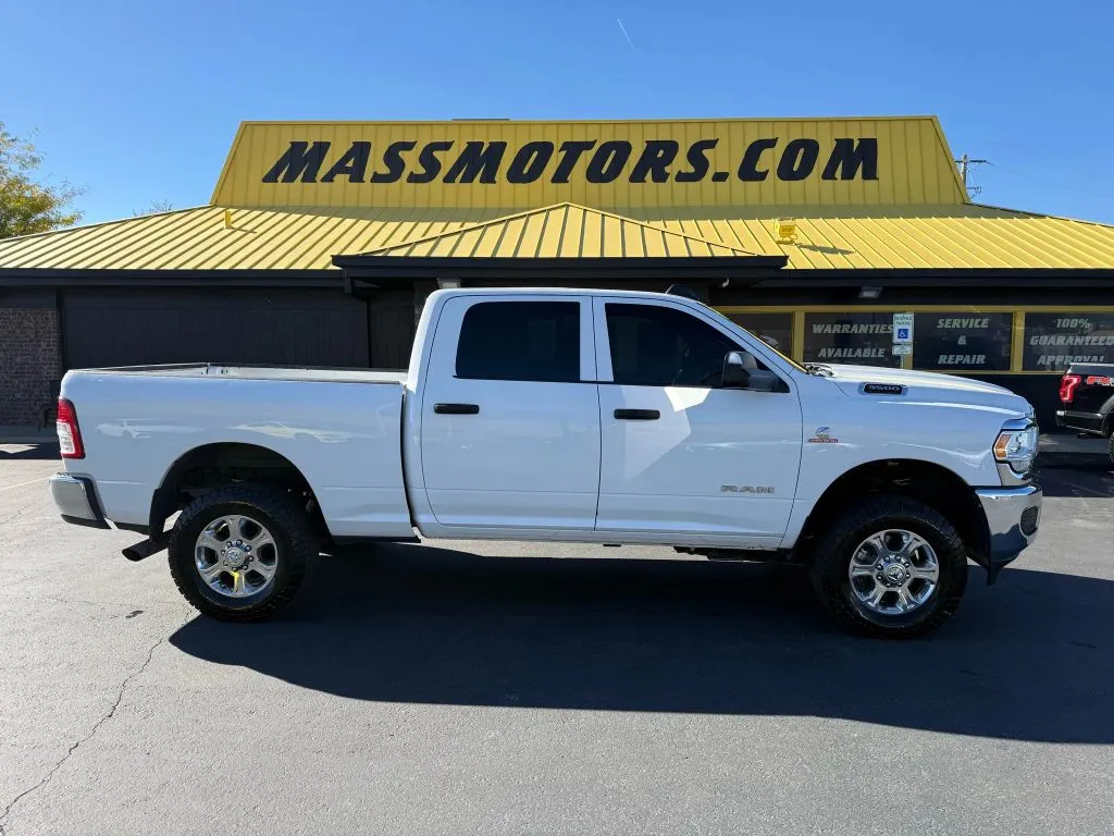 White 2022 Ram 3500 Crew Cab Tradesman Pickup 4D 6 1/3 ft for sale in Boise, ID