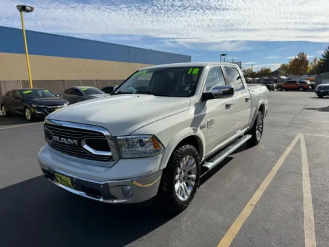 More photos of 2018 Ram 1500 Crew Cab Laramie Longhorn Pickup 4D 5 1/2 ft at MASS Motors Fairview Used Car Dealership, ID