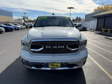 Another view of 2018 Ram 1500 Crew Cab Laramie Longhorn Pickup 4D 5 1/2 ft for sale in Boise, ID at MASS Motors Fairview Used Car Dealership