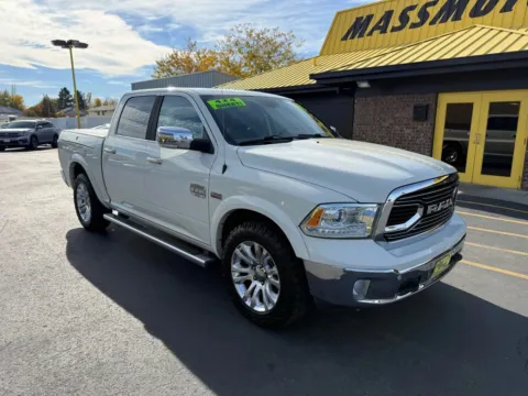 Photos of 2018 Ram 1500 Crew Cab Laramie Longhorn Pickup 4D 5 1/2 ft for sale in Boise, ID at MASS Motors Fairview Used Car Dealership