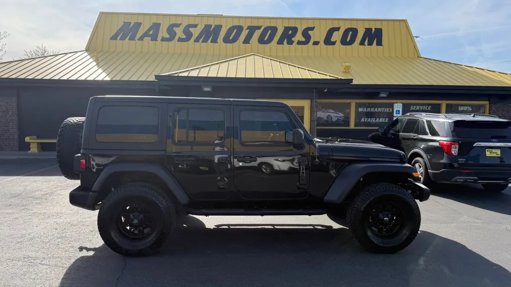 Black 2020 Jeep Wrangler Unlimited Sport S Sport Utility 4D for sale in Boise, ID