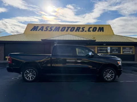 Black 2019 Ram 1500 Crew Cab Laramie Pickup 4D 6 1/3 ft for sale in Boise, ID