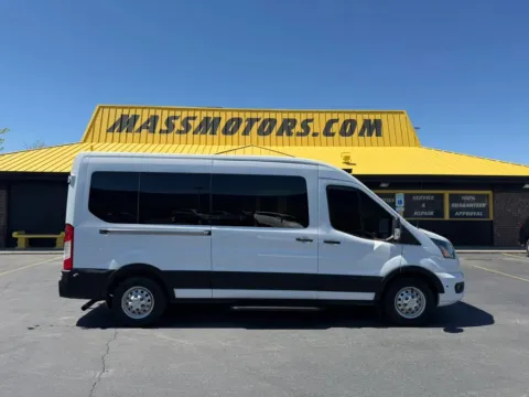 Gray 2024 Ford Transit 350 Passenger Van XLT w/Medium Roof Van 3D for sale in Boise, ID