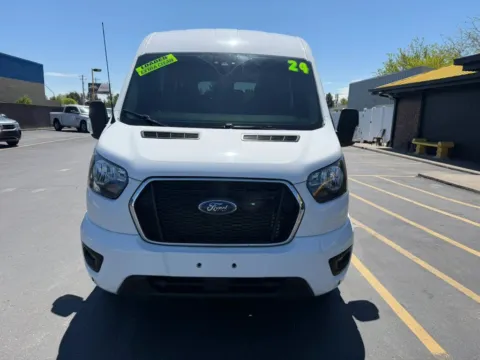 Another view of 2024 Ford Transit 350 Passenger Van XLT w/Medium Roof Van 3D for sale in Boise, ID at MASS Motors Fairview Used Car Dealership