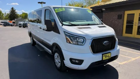 Photos of 2023 Ford Transit 350 Passenger Van XLT w/Low Roof Van 3D for sale in Boise, ID at MASS Motors Fairview Used Car Dealership