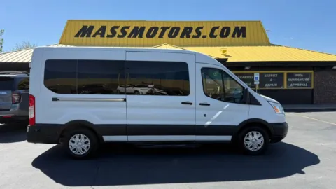 White 2015 Ford Transit 350 Wagon XLT w/Medium Roof w/Sliding Side Door Van 3D for sale in Boise, ID