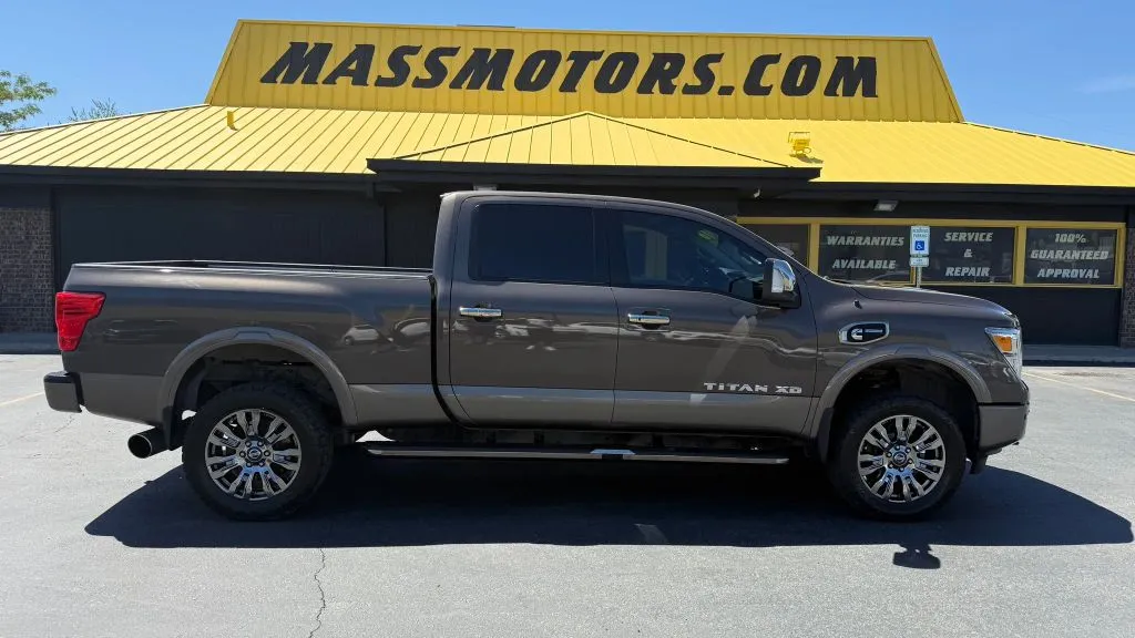 2016 Nissan Titan XD Platinum Reserve Diesel Crew Cab 4x4 SWB's photo