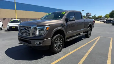 More photos of 2016 Nissan TITAN XD Crew Cab Platinum Reserve Pickup 4D 6 1/2 ft at MASS Motors Fairview Used Car Dealership, ID