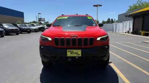 Another view of 2021 Jeep Cherokee TrailHawk Sport Utility 4D for sale in Boise, ID at MASS Motors Fairview Used Car Dealership