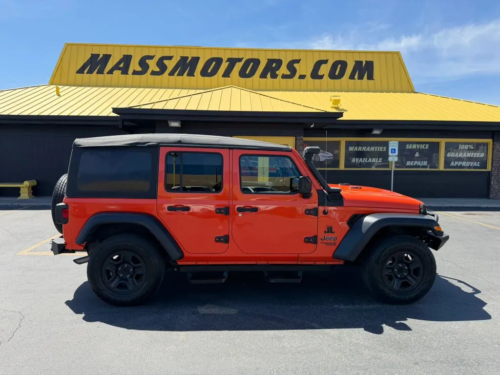 Orange 2019 Jeep Wrangler Unlimited Sport SUV 4D for sale in Boise, ID