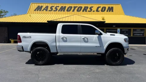 White 2020 Ram 1500 Crew Cab Laramie Pickup 4D 5 1/2 ft for sale in Boise, ID