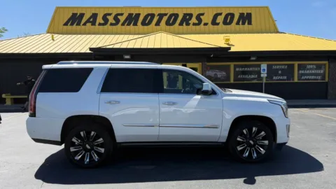 White 2018 Cadillac Escalade Premium Luxury Sport Utility 4D for sale in Boise, ID