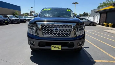 Another view of 2018 Nissan Titan Platinum Reserve for sale in Boise, ID at MASS Motors Fairview Used Car Dealership