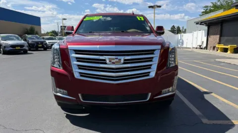 Another view of 2017 Cadillac Escalade ESV Platinum Sport Utility 4D for sale in Boise, ID at MASS Motors Fairview Used Car Dealership