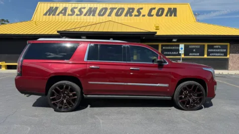 Red 2017 Cadillac Escalade ESV Platinum Sport Utility 4D for sale in Boise, ID