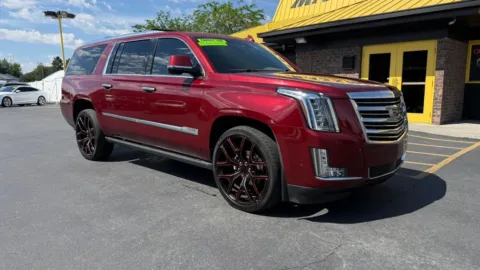 Photos of 2017 Cadillac Escalade ESV Platinum Sport Utility 4D for sale in Boise, ID at MASS Motors Fairview Used Car Dealership