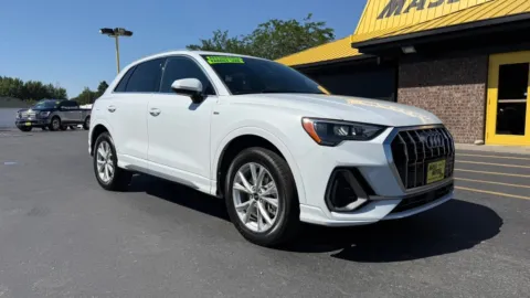 Photos of 2021 Audi Q3 45 TFSI S line Premium Sport Utility 4D for sale in Boise, ID at MASS Motors Fairview Used Car Dealership