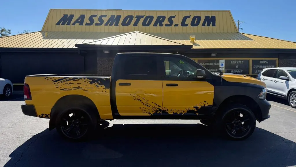 Yellow 2016 Ram 1500 Crew Cab Sport Pickup 4D 5 1/2 ft for sale in Boise, ID