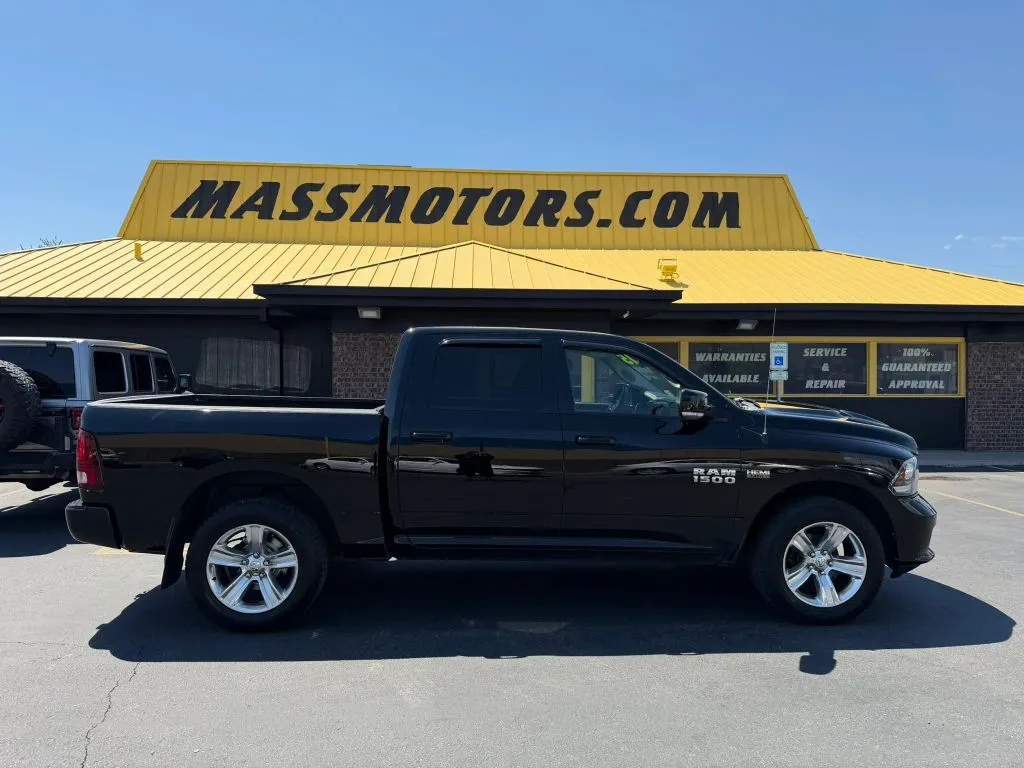Black 2015 Ram 1500 Crew Cab Sport Pickup 4D 5 1/2 ft for sale in Boise, ID