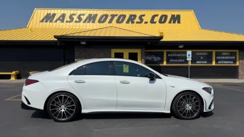 White 2021 Mercedes-Benz AMG CLA CLA 35 4MATIC Coupe 4D for sale in Boise, ID