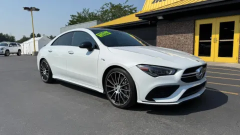 Photos of 2021 Mercedes-Benz AMG CLA CLA 35 4MATIC Coupe 4D for sale in Boise, ID at MASS Motors Fairview Used Car Dealership
