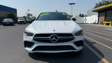 Another view of 2021 Mercedes-Benz AMG CLA CLA 35 4MATIC Coupe 4D for sale in Boise, ID at MASS Motors Fairview Used Car Dealership