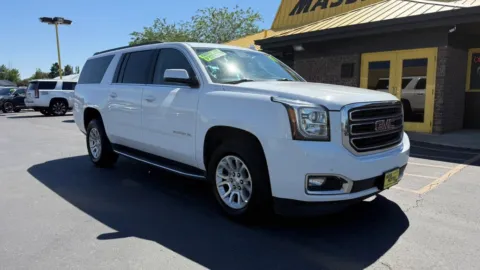 Photos of 2019 GMC Yukon XL SLT Sport Utility 4D for sale in Boise, ID at MASS Motors Fairview Used Car Dealership