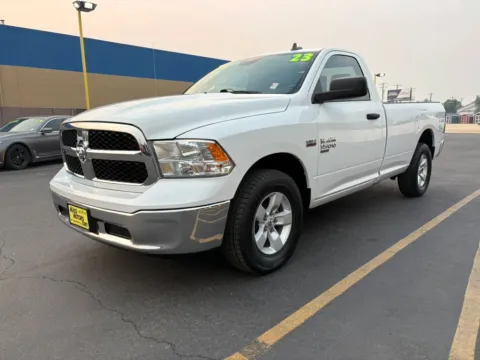 Another view of 2023 Ram 1500 Classic Regular Cab SLT Pickup 2D 8 ft for sale in Boise, ID at MASS Motors Fairview Used Car Dealership
