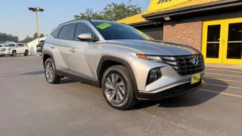 Photos of 2024 Hyundai Tucson Hybrid Blue Sport Utility 4D for sale in Boise, ID at MASS Motors Fairview Used Car Dealership
