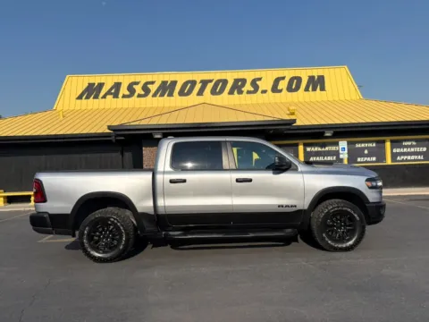 Silver 2025 Ram 1500 Crew Cab Rebel Pickup 4D 5 1/2 ft for sale in Boise, ID