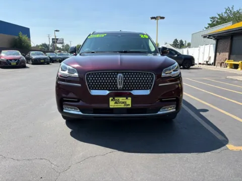 Photos of 2020 Lincoln Aviator Reserve Sport Utility 4D for sale in Boise, ID at MASS Motors Fairview Used Car Dealership
