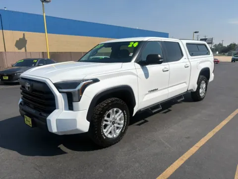 Another view of 2024 Toyota Tundra CrewMax SR5 Pickup 4D 6 1/2 ft for sale in Boise, ID at MASS Motors Fairview Used Car Dealership