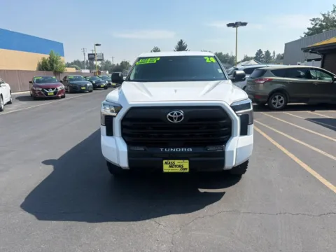 Photos of 2024 Toyota Tundra CrewMax SR5 Pickup 4D 6 1/2 ft for sale in Boise, ID at MASS Motors Fairview Used Car Dealership
