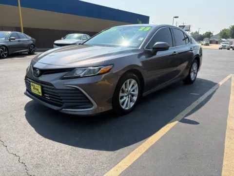 Another view of 2023 Toyota Camry LE Sedan 4D for sale in Boise, ID at MASS Motors Fairview Used Car Dealership